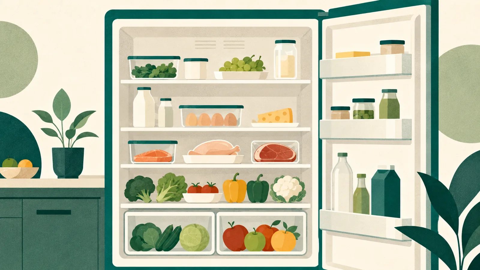 Como organizar a geladeira para gastar menos e desperdiçar menos comida