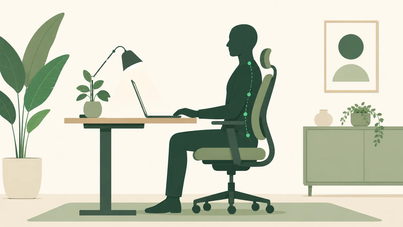 Postura no home office: ajustes simples que evitam dor nas costas